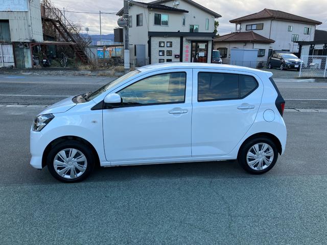 ミライースＸ　ＳＡIII　純正ナビゲーション　バックモニタースマートアシスト・コーナーセンサー・ＬＥＤヘッドランプ・キーレスエントリー・電動格納ドアミラー・自発光式デジタルメーター・マニュアルエアコン・パワードアロック・パワーウィンドウ（山梨県）の中古車