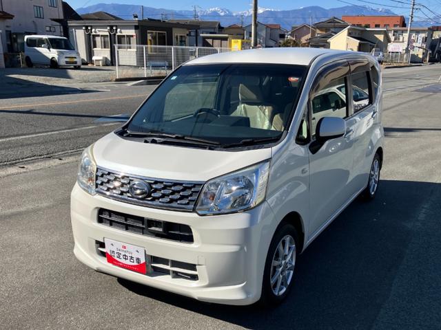 ムーヴＸ　ＳＡエアバック　キーフリー　ワンオーナー　スマートキ　整備記録簿　ＡＢＳ　アルミホイール（山梨県）の中古車