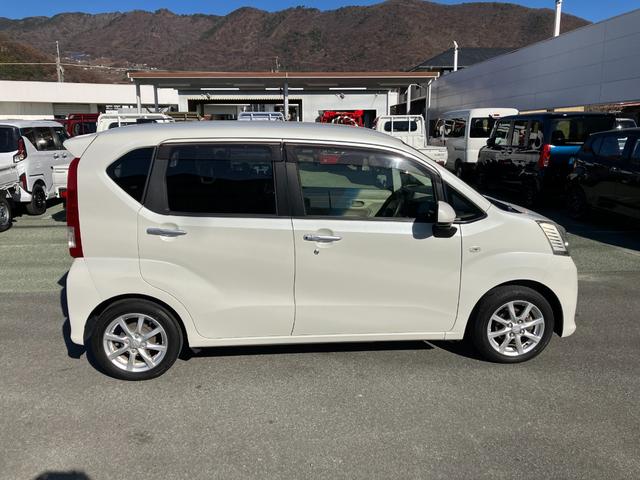 ムーヴＸ　ＳＡエアバック　キーフリー　ワンオーナー　スマートキ　整備記録簿　ＡＢＳ　アルミホイール（山梨県）の中古車