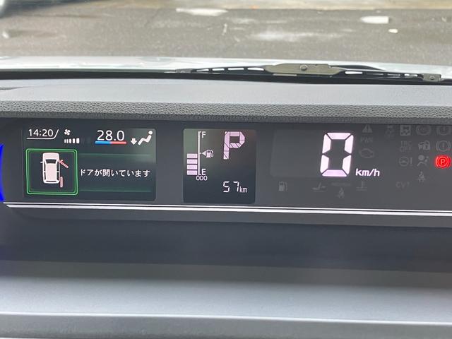 タントカスタムＲＳ　４ＷＤ　純正１０インチナビ　パノラマモニタースマートアシスト・ＬＥＤヘッドライト・１５インチアルミホイール・両側パワースライドドア・ＵＳＢソケット・運転席助手席シートヒーター・レザー調Ｘフルファブリックシート・本革巻ステアリングホイール（山梨県）の中古車