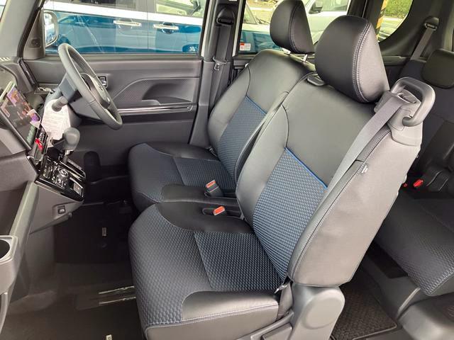 タントカスタムＲＳ　４ＷＤ　純正１０インチナビ　パノラマモニタースマートアシスト・ＬＥＤヘッドライト・１５インチアルミホイール・両側パワースライドドア・ＵＳＢソケット・運転席助手席シートヒーター・レザー調Ｘフルファブリックシート・本革巻ステアリングホイール（山梨県）の中古車