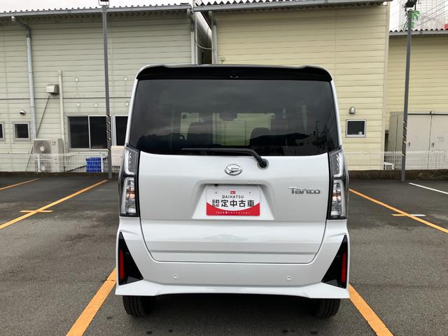 タントカスタムＲＳ　純正ナビ　パノラマモニタースマートアシスト・ＬＥＤヘッドランプ・プッシュエンジンスタート・１５インチアルミホイール・両側パワースライドドア・ＵＳＢソケット・オートエアコン・運転席助手席シートヒーター（山梨県）の中古車