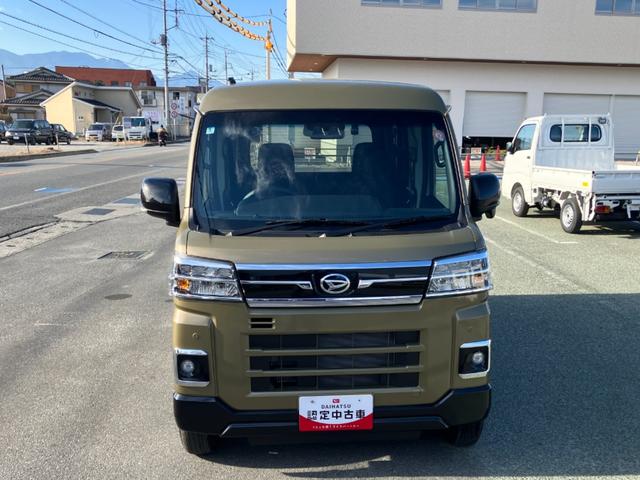 アトレーＲＳ　純正ナビゲーション　ドライブレコーダースマートアシスト・コーナーセンサー・電子制御式４ＷＤ（４ＷＤ車）・直列３気筒インタークーラーターボ・ＬＥＤヘッドランプ・両側パワースライドドア・オートエアコン・電動格納ミラー（ターンランプ）（山梨県）の中古車