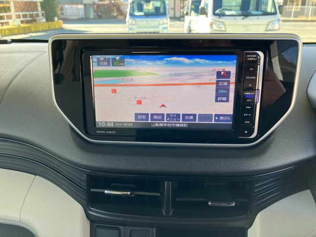 ムーヴＸ　ＳＡII　純正ナビゲーション　バックモニター衝突被害軽減Ｂ　レーンキープアシスト　１オーナー　キーレス　スマキー　ＡＢＳ　アルミホイール　運転席エアバッグ　パワーウィンドウ電動格納ミラー（山梨県）の中古車