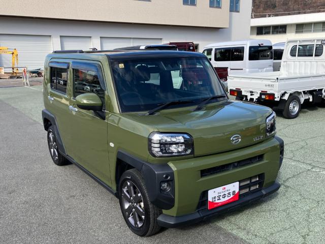 タフトＧターボ　４ＷＤ　純正ナビ　パノラマモニタースマートアシスト・１５インチアルミ・Ｄ−ＣＶＴターボエンジン・ＬＥＤヘッドランプ・ＬＥＤフォグ・電動パーキング・運転席助手席シートヒーター・ＵＳＢソケット（山梨県）の中古車