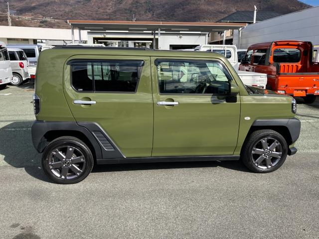 タフトＧターボ　４ＷＤ　純正ナビ　パノラマモニタースマートアシスト・１５インチアルミ・Ｄ−ＣＶＴターボエンジン・ＬＥＤヘッドランプ・ＬＥＤフォグ・電動パーキング・運転席助手席シートヒーター・ＵＳＢソケット（山梨県）の中古車