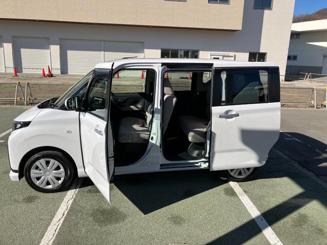 ムーヴＸ　純正１０インチナビスマートアシスト・フルＬＥＤヘッドランプ・１４インチスチールホイール＆キャップ・マルチインフォメーションディスプレイ・キーフリー・左側パワースライドドア（山梨県）の中古車