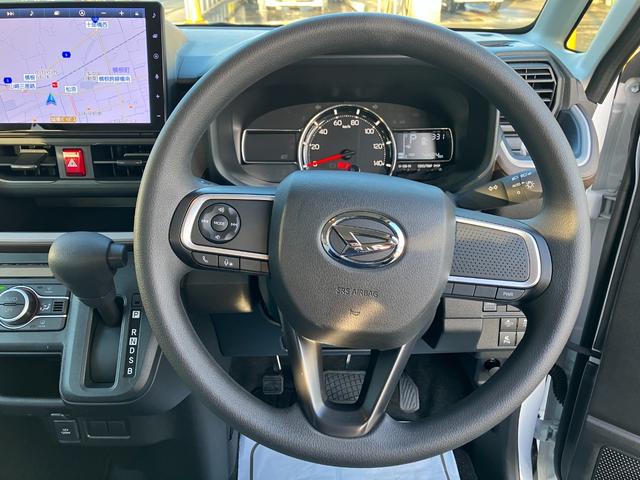 ムーヴＸ　純正１０インチナビ　バックモニタースマートアシスト・フルＬＥＤヘッドランプ・１４インチスチールホイール＆キャップ・マルチインフォメーションディスプレイ・キーフリー・左側パワースライドドア（山梨県）の中古車