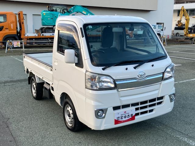 ハイゼットトラックエクストラ　４ＷＤ　ＭＴスマートアシスト・コーナーセンサー・切り替え式４ＷＤ（ＣＶＴ車）・電動格納ミラー・スーパーＵＶ＆ＩＲカットガラス（フロントウィンドウ）・ハロゲンヘッドランプ・マニュアルエアコン（山梨県）の中古車