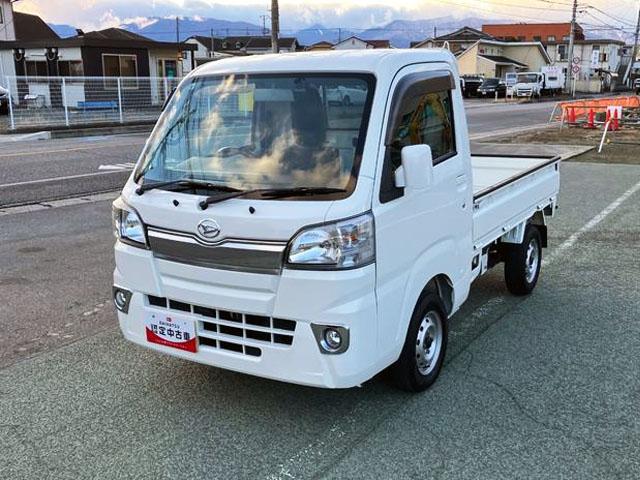 ハイゼットトラックエクストラ　４ＷＤ　ＭＴスマートアシスト・コーナーセンサー・切り替え式４ＷＤ（ＣＶＴ車）・電動格納ミラー・スーパーＵＶ＆ＩＲカットガラス（フロントウィンドウ）・ハロゲンヘッドランプ・マニュアルエアコン（山梨県）の中古車