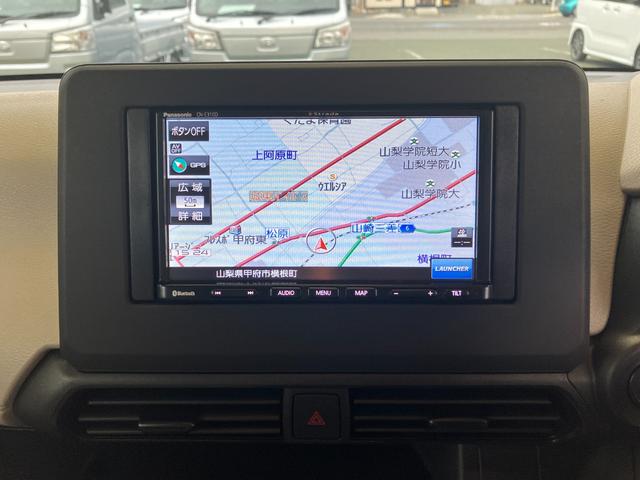 ｅＫワゴンＭ　純正ナビゲーション　Ｂモニターワンオーナ車　キーレスエントリー　エアバック　ＡＢＳ（山梨県）の中古車