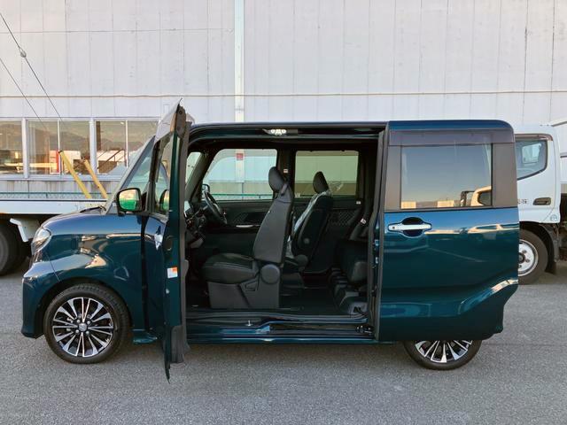 タントカスタムＲＳ　純正ナビゲーション　パノラマモニターＥＴＣ付き　ターボエンジン　１オーナー　キーフリー　アルミホイール　ＡＢＳ　エアバック　記録簿　スマートキーＰスタート（山梨県）の中古車