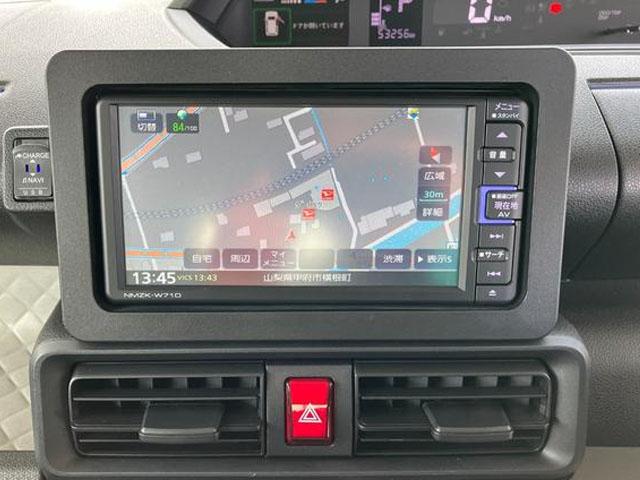 タントＸ　整備付き　１年保証　純正ナビスマートキーシステム　キーレスキー　エアバッグ　ワンオーナー　点検記録簿付　ＡＢＳ（山梨県）の中古車