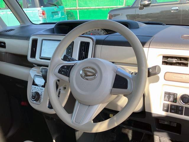 ムーヴキャンバスＧメイクアップＶＳ　ＳＡIII　純正ナビ　パノラマモニターキーフリーシステム　エアバック　ＡＢＳ　記録簿　プッシュスタートスマートキー　１オーナ　両電動スライドドア　電動格納ドアミラーオートエアコン　パワーウィンドウ（山梨県）の中古車