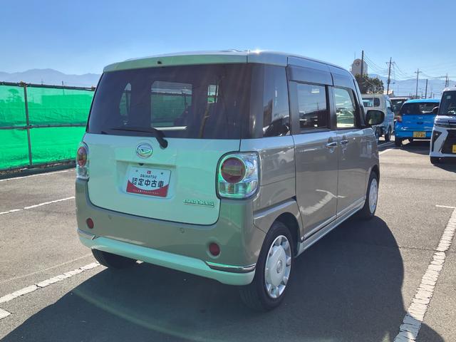 ムーヴキャンバスＧメイクアップＶＳ　ＳＡIII　純正ナビ　パノラマモニターキーフリーシステム　エアバック　ＡＢＳ　記録簿　プッシュスタートスマートキー　１オーナ　両電動スライドドア　電動格納ドアミラーオートエアコン　パワーウィンドウ（山梨県）の中古車