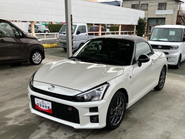 コペンＧＲ　スポーツ　純正ナビゲーションバックモニターＧＲ　ＳＰＯＲＴ専用ＢＢＳ製鍛造１６インチアルミ・ＧＲ専用インテリア・ＭＯＭＯ製本革巻ステアリング・ＧＲ専用ＲＥＣＡＲＯシート・ビルシュタイン製ショックアブソーバー・ＧＲ専用電子カードキー（山梨県）の中古車