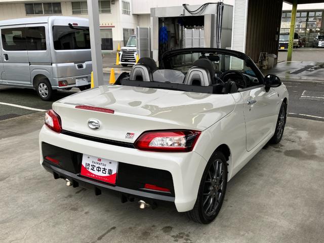 コペンＧＲ　スポーツ　純正ナビゲーションバックモニターＧＲ　ＳＰＯＲＴ専用ＢＢＳ製鍛造１６インチアルミ・ＧＲ専用インテリア・ＭＯＭＯ製本革巻ステアリング・ＧＲ専用ＲＥＣＡＲＯシート・ビルシュタイン製ショックアブソーバー・ＧＲ専用電子カードキー（山梨県）の中古車