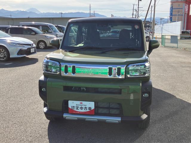 タフトＧターボ　クロムベンチャー　純正ナビ　バックモニタースマートアシスト・１５インチアルミ・Ｄ−ＣＶＴターボエンジン・ＬＥＤヘッドランプ・ＬＥＤフォグ・電動パーキング・運転席助手席シートヒーター・ＵＳＢソケット（山梨県）の中古車