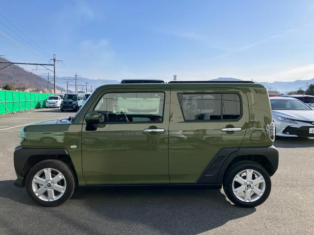 タフトＧターボ　クロムベンチャー　純正ナビ　バックモニタースマートアシスト・１５インチアルミ・Ｄ−ＣＶＴターボエンジン・ＬＥＤヘッドランプ・ＬＥＤフォグ・電動パーキング・運転席助手席シートヒーター・ＵＳＢソケット（山梨県）の中古車