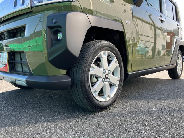 タフトＧターボ　クロムベンチャー　純正ナビ　バックモニタースマートアシスト・１５インチアルミ・Ｄ−ＣＶＴターボエンジン・ＬＥＤヘッドランプ・ＬＥＤフォグ・電動パーキング・運転席助手席シートヒーター・ＵＳＢソケット（山梨県）の中古車