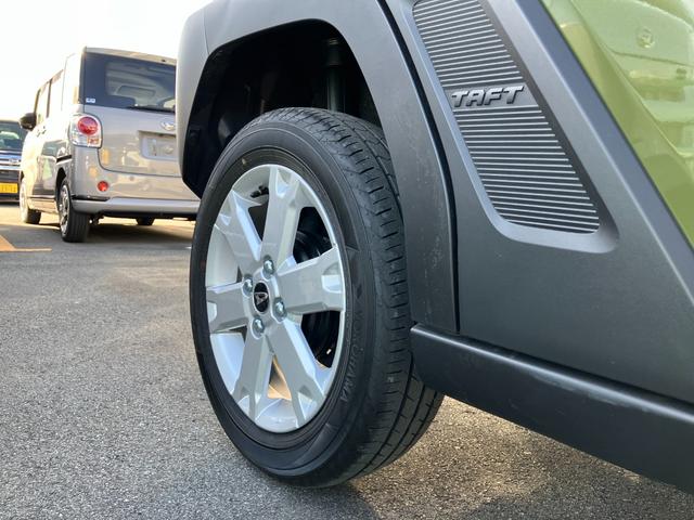 タフトＧターボ　クロムベンチャー　純正ナビ　バックモニタースマートアシスト・１５インチアルミ・Ｄ−ＣＶＴターボエンジン・ＬＥＤヘッドランプ・ＬＥＤフォグ・電動パーキング・運転席助手席シートヒーター・ＵＳＢソケット（山梨県）の中古車