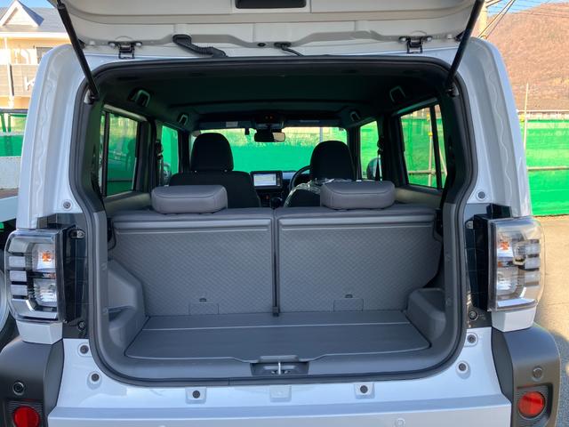 タフトＧターボ　クロムベンチャー　純正ナビゲーション　Ｂモニタースマートアシスト・１５インチアルミ・Ｄ−ＣＶＴターボエンジン・ＬＥＤヘッドランプ・ＬＥＤフォグ・電動パーキング・運転席助手席シートヒーター・ＵＳＢソケット（山梨県）の中古車