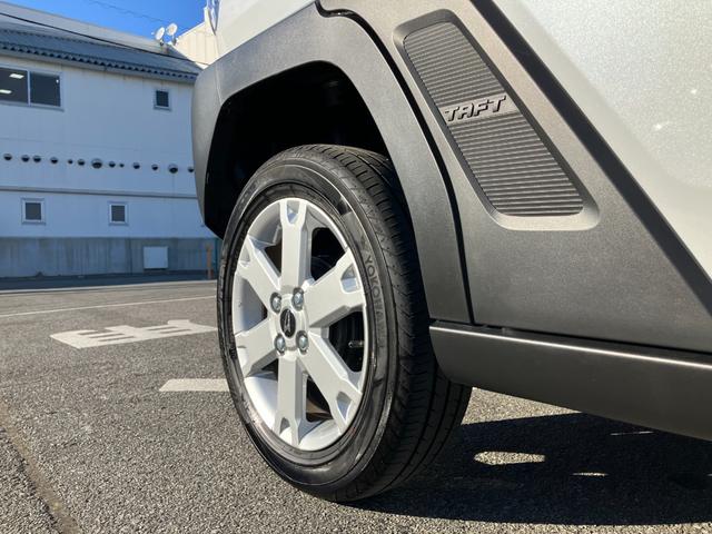 タフトＧターボ　クロムベンチャー　純正ナビゲーション　Ｂモニタースマートアシスト・１５インチアルミ・Ｄ−ＣＶＴターボエンジン・ＬＥＤヘッドランプ・ＬＥＤフォグ・電動パーキング・運転席助手席シートヒーター・ＵＳＢソケット（山梨県）の中古車