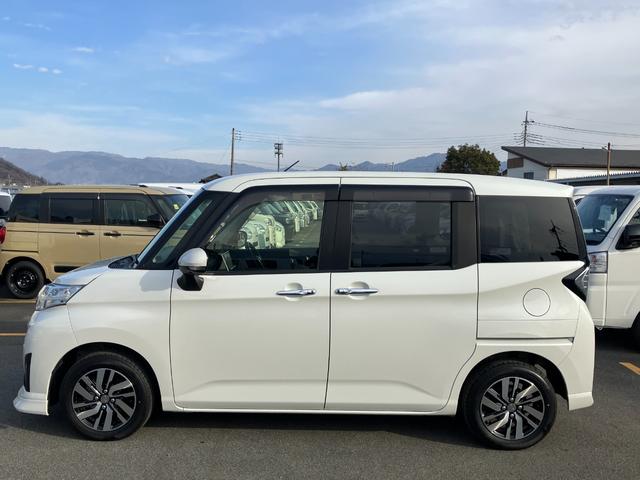 トールカスタムＧ　リミテッドII　ＳＡIII　４ＷＤキーフリーシステム　ワンオーナー　スマートキー　フルタイム４ＷＤ　両電動スライドドア　電動格納ドアミラープッシュ式エンジンスタートボタン　オートエアコン（山梨県）の中古車