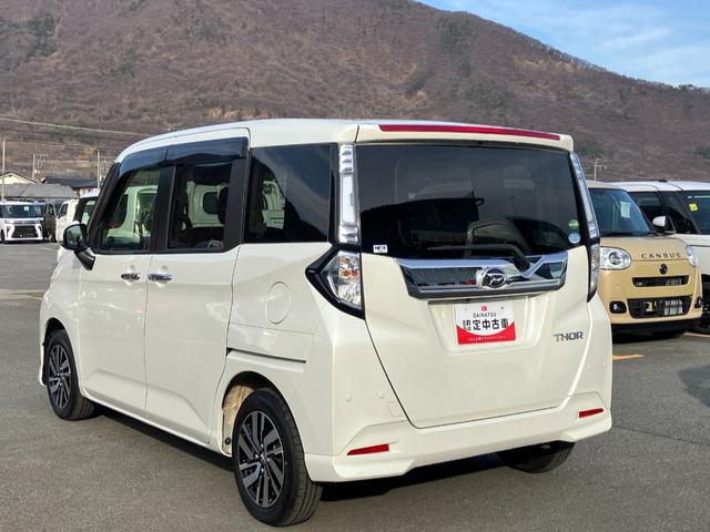 トールカスタムＧ　リミテッドII　ＳＡIII　４ＷＤキーフリーシステム　ワンオーナー　スマートキー　フルタイム４ＷＤ　両電動スライドドア　電動格納ドアミラープッシュ式エンジンスタートボタン　オートエアコン（山梨県）の中古車