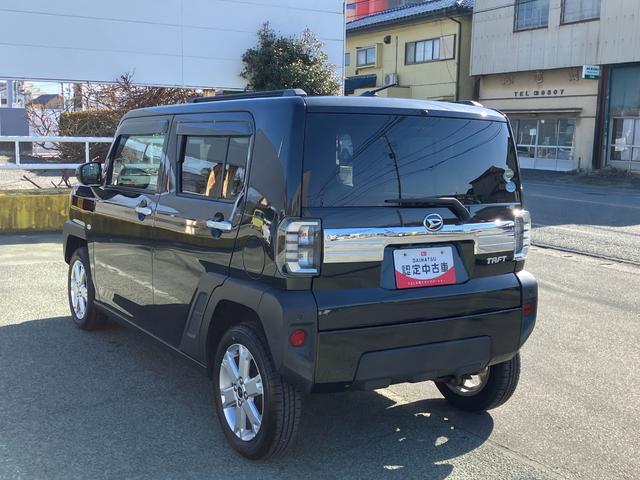 タフトＧ　整備付き　１年保証スマートアシスト・１５インチアルミ・ＬＥＤヘッドランプ・ＬＥＤフォグ・スカイフィールトップ・電動パーキング・運転席助手席シートヒーター・ＵＳＢソケット（山梨県）の中古車