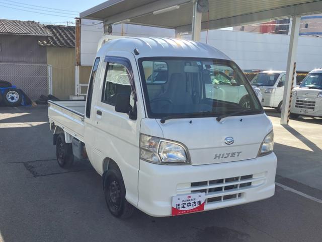 ハイゼットトラックジャンボ　４ＷＤ　ＭＴ　整備付き　１年保証取説記録簿　切替４ＷＤ　ワンオーナー　ＡＭ／ＦＭラジオデッキ　マニュアルエアコン（山梨県）の中古車