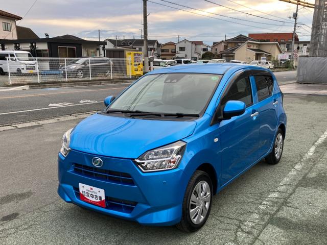 ミライースＸ　ＳＡIII　整備付き　１年保証スマートアシスト・コーナーセンサー・ＬＥＤヘッドランプ・キーレスエントリー・電動格納ドアミラー・自発光式デジタルメーター・マニュアルエアコン・パワードアロック・パワーウィンドウ（山梨県）の中古車