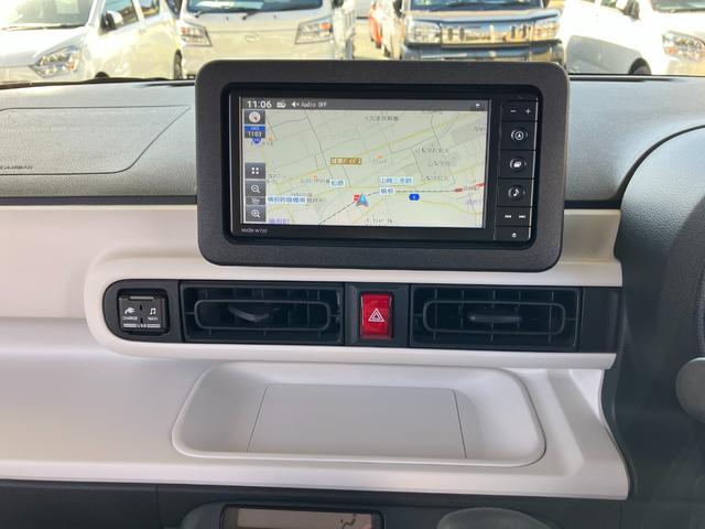 ムーヴキャンバスストライプスX 純正ナビ パノラマモニターメンテナンスノート 1オーナー スマートキ キーフリー ABS エアバック(山梨県)の中古車