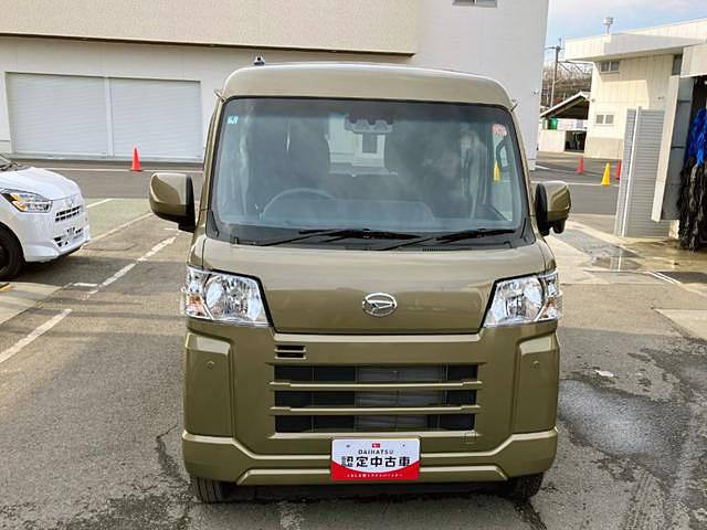 ハイゼットカーゴデッキバンＧ　２ＷＤ　ＣＶＴ　ディスプレイオーディオスマートアシスト・コーナーセンサー・ハロゲンヘッドランプ・マニュアルエアコン・撥水フルファブリックシート・プッシュエンジンスタート（山梨県）の中古車