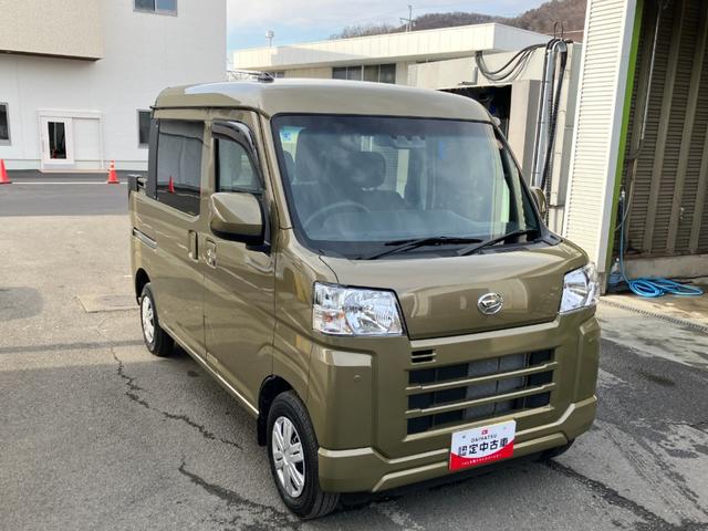 ハイゼットカーゴデッキバンＧ　２ＷＤ　ＣＶＴ　ディスプレイオーディオスマートアシスト・コーナーセンサー・ハロゲンヘッドランプ・マニュアルエアコン・撥水フルファブリックシート・プッシュエンジンスタート（山梨県）の中古車