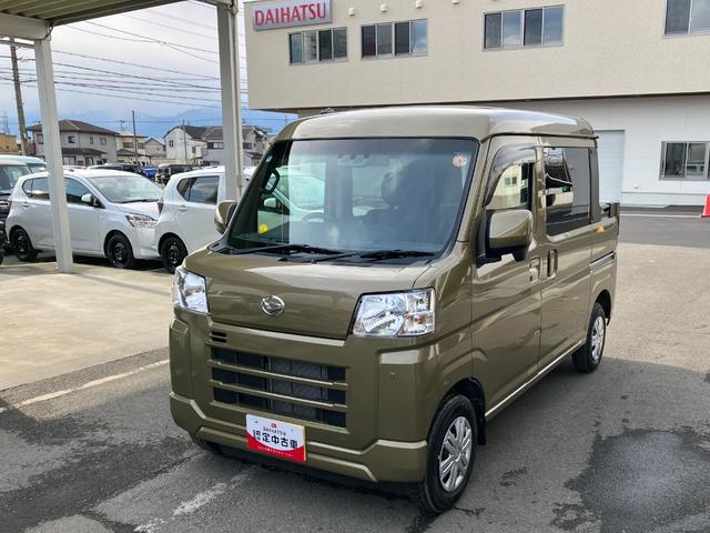 ハイゼットカーゴデッキバンＧ　２ＷＤ　ＣＶＴ　ディスプレイオーディオスマートアシスト・コーナーセンサー・ハロゲンヘッドランプ・マニュアルエアコン・撥水フルファブリックシート・プッシュエンジンスタート（山梨県）の中古車