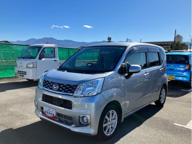 ムーヴＸ　ＳＡ　整備付き　１年保証エアーバッグ　スマ−トキ−　キーレスエントリー　ＡＢＳ　アルミホイール　ワンオ−ナ−車　プッシュ式エンジンスタートボタン　オートエアコンパワーウィンドウ（山梨県）の中古車