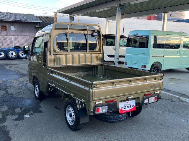 ハイゼットトラックジャンボエクストラ 4WD CVT CDデッキスマートアシスト・コーナーセンサー・切り替え式4WD(CVT車)・LEDヘッドランプ・LEDフォグランプ・LED大型作業灯・プッシュエンジンスタート(山梨県)の中古車