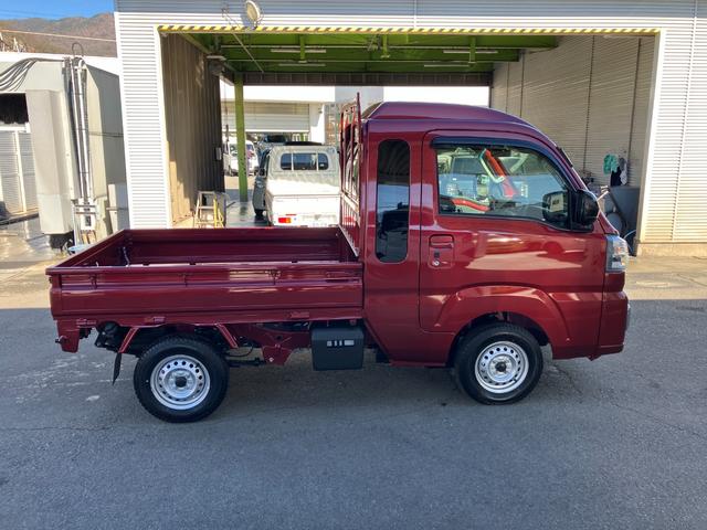 ハイゼットトラックジャンボエクストラ　４ＷＤ　ＣＶＴ　ＣＤデッキスマートアシスト・コーナーセンサー・切り替え式４ＷＤ（ＣＶＴ車）・ＬＥＤヘッドランプ・ＬＥＤフォグランプ・ＬＥＤ大型作業灯・プッシュエンジンスタート（山梨県）の中古車