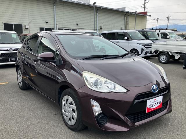 アクアＳ　整備付き　１年保証運転席エアバッグ　ＡＢＳ　プッシュ式エンジンスタートボタン　オートエアコン　電動格納ドアミラー　パワーウィンドウ（山梨県）の中古車