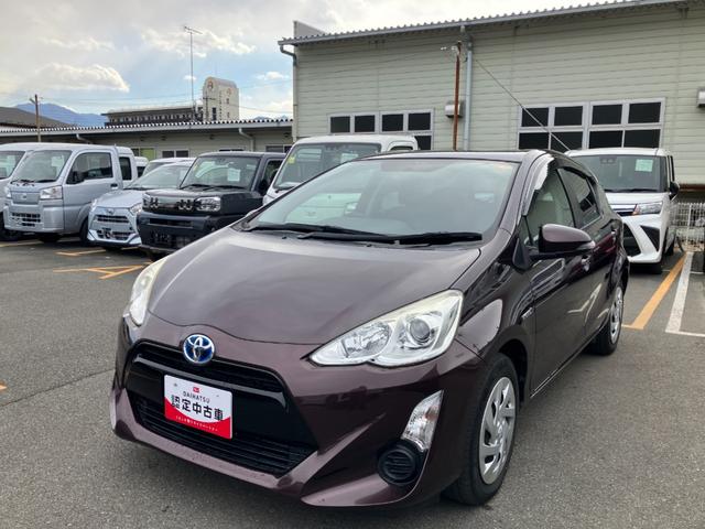 アクアＳ　整備付き　１年保証運転席エアバッグ　ＡＢＳ　プッシュ式エンジンスタートボタン　オートエアコン　電動格納ドアミラー　パワーウィンドウ（山梨県）の中古車