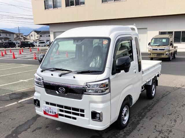 ハイゼットトラックジャンボエクストラ　４ＷＤ　ＣＶＴ　ＣＤデッキスマートアシスト・コーナーセンサー・切り替え式４ＷＤ（ＣＶＴ車）・ＬＥＤヘッドランプ・ＬＥＤフォグランプ・ＬＥＤ大型作業灯・プッシュエンジンスタート（山梨県）の中古車