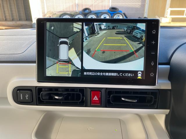 ムーヴキャンバスストライプスＧ　４ＷＤ　ディスプレイオーディオ　パノラマキーフリー　４ＷＤ　記録簿　エアバッグ　ＡＢＳ　ワンオーナー　スマキー　両電動スライドドア　電動格納ドアミラーオートエアコン　パワーウィンドウ（山梨県）の中古車