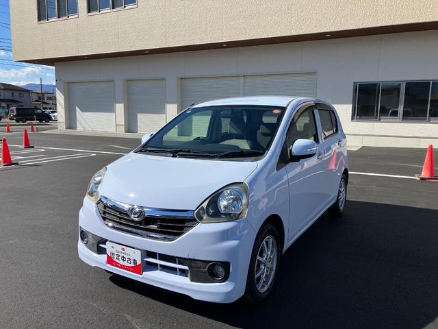ミライースＧ　ＳＡ　純正ＣＤデッキ　整備付き　１年保証キーフリーシステム　運転席エアバッグ　ＡＢＳ　ＡＷ　スマートキー・プッシュスタート　衝突軽減Ｂ　記録簿有　パワーウィンドウ電動格納ドアミラー（山梨県）の中古車