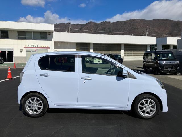 ミライースＧ　ＳＡ　純正ＣＤデッキ　整備付き　１年保証キーフリーシステム　運転席エアバッグ　ＡＢＳ　ＡＷ　スマートキー・プッシュスタート　衝突軽減Ｂ　記録簿有　パワーウィンドウ電動格納ドアミラー（山梨県）の中古車