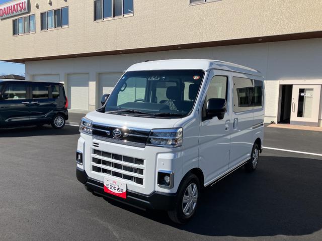 アトレーＲＳ　４ＷＤ　ＣＶＴ　純正ナビゲーション　バックモニタースマートアシスト・コーナーセンサー・電子制御式４ＷＤ（４ＷＤ車）・直列３気筒インタークーラーターボ・ＬＥＤヘッドランプ・両側パワースライドドア・オートエアコン・電動格納ミラー（ターンランプ）（山梨県）の中古車