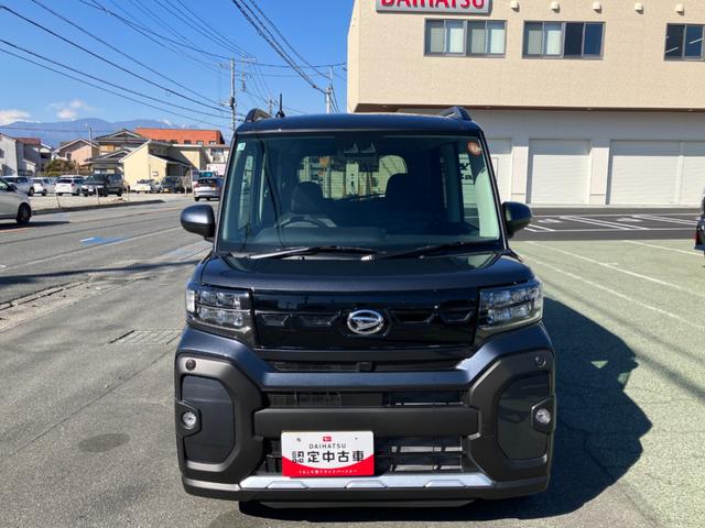 タントファンクロスターボ　純正ナビゲーション　バックモニタースマートアシスト・ＬＥＤヘッドライト・１５インチアルミホイール・両側パワースライドドア・ＵＳＢソケット・運転席助手席シートヒーター・フルファブリックシート・本革巻ステアリングホイール（山梨県）の中古車