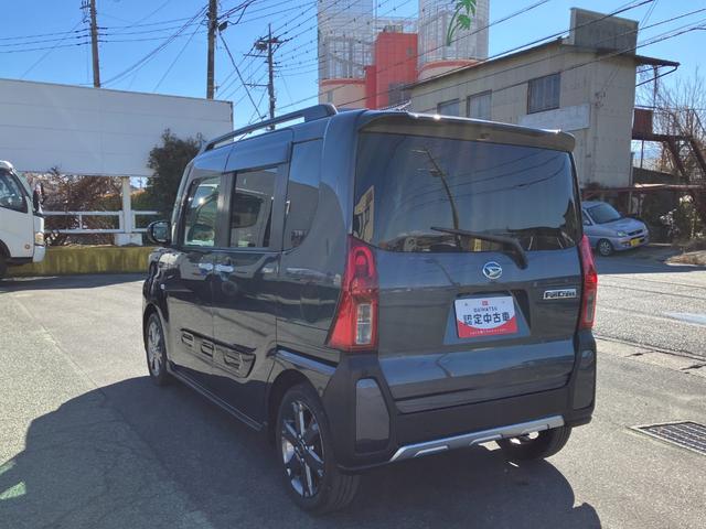 タントファンクロスターボ　純正ナビゲーション　バックモニタースマートアシスト・ＬＥＤヘッドライト・１５インチアルミホイール・両側パワースライドドア・ＵＳＢソケット・運転席助手席シートヒーター・フルファブリックシート・本革巻ステアリングホイール（山梨県）の中古車