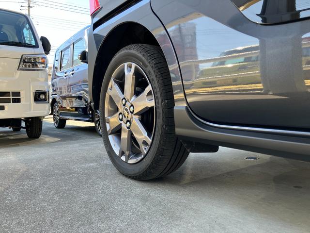 タントファンクロスターボ　純正ナビゲーション　バックモニタースマートアシスト・ＬＥＤヘッドライト・１５インチアルミホイール・両側パワースライドドア・ＵＳＢソケット・運転席助手席シートヒーター・フルファブリックシート・本革巻ステアリングホイール（山梨県）の中古車