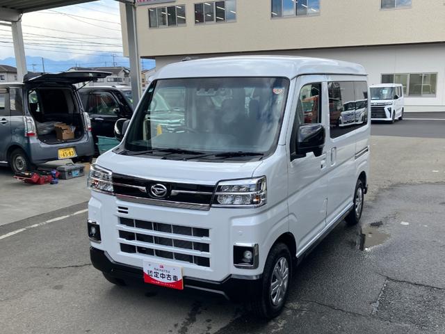 アトレーＲＳ　４ＷＤ　ＣＶＴ　純正ナビ　バックモニタースマートアシスト・コーナーセンサー・電子制御式４ＷＤ（４ＷＤ車）・直列３気筒インタークーラーターボ・ＬＥＤヘッドランプ・両側パワースライドドア・オートエアコン・電動格納ミラー（ターンランプ）（山梨県）の中古車